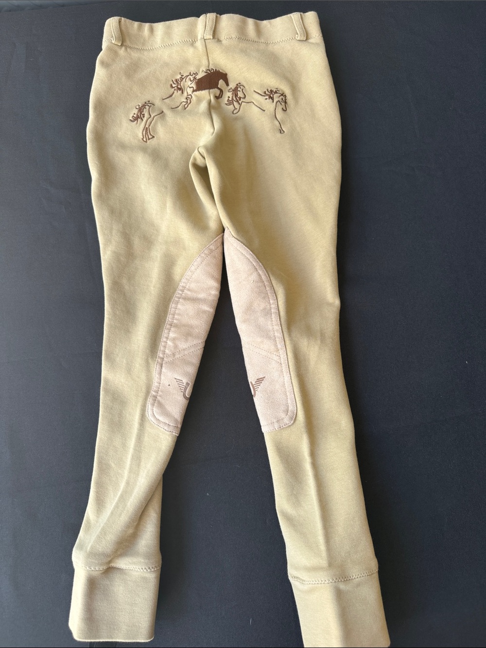 Kids Beige Equestrian Riding Jods